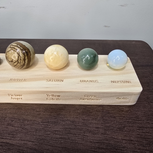 Solar System Crystal Sphere Planets, New - Picture 17 of 17